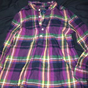 Polo purple blouse